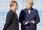 Women Enhancing Democracy summit in Vilnius Lithuania on 30 June 2011. Copyright © Office of the President of the Republic of Finland  